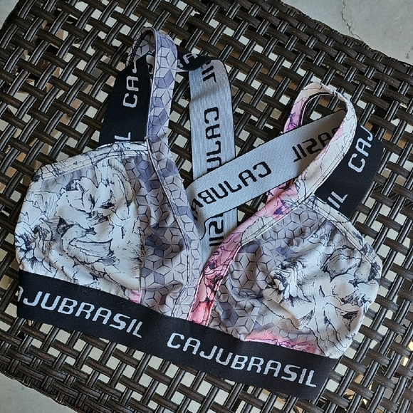 Floral Sports Bra - Picture 1 of 3